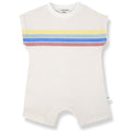 1& In The Family - Terry Shortie Romper - Retro Stripe-Footies + Rompers (Fashion)-0-3M (3M)-Posh Baby
