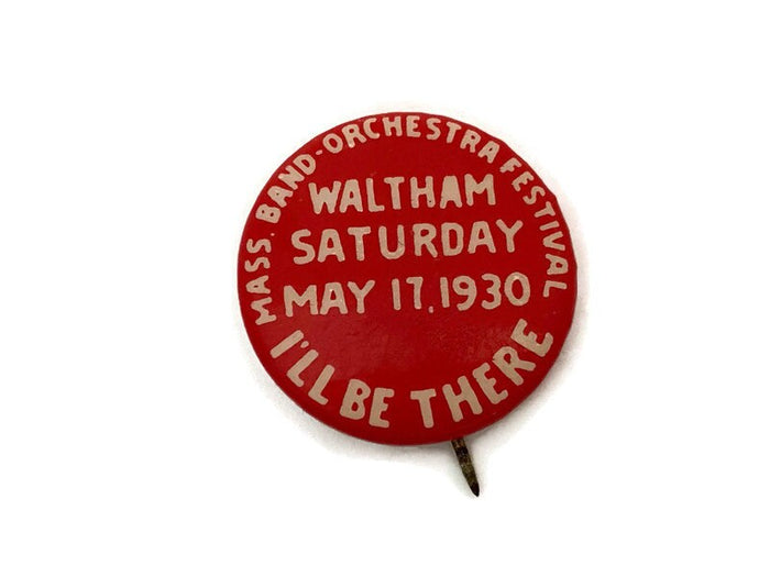 1930 Waltham Massachusetts Lapel Pin at Duckwells