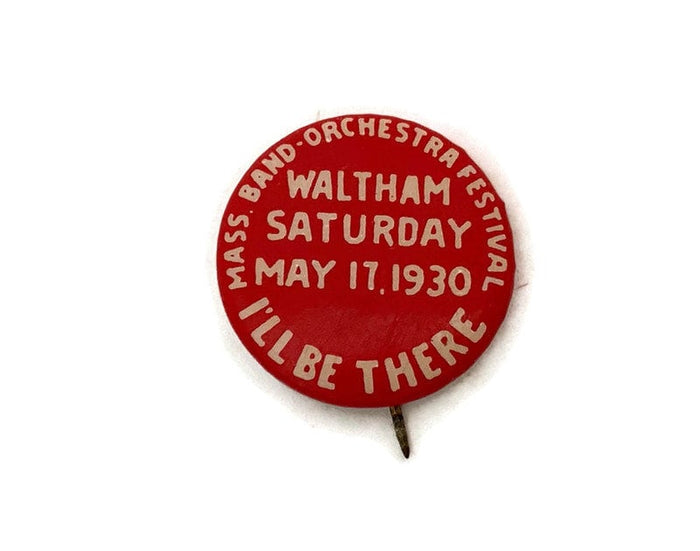 1930 Waltham Massachusetts Lapel Pin at Duckwells