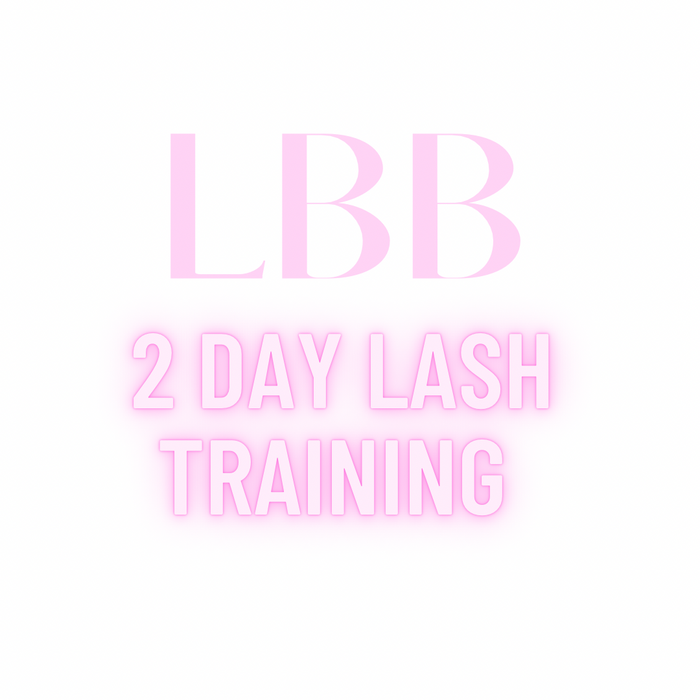 2 day lash training Deposit )