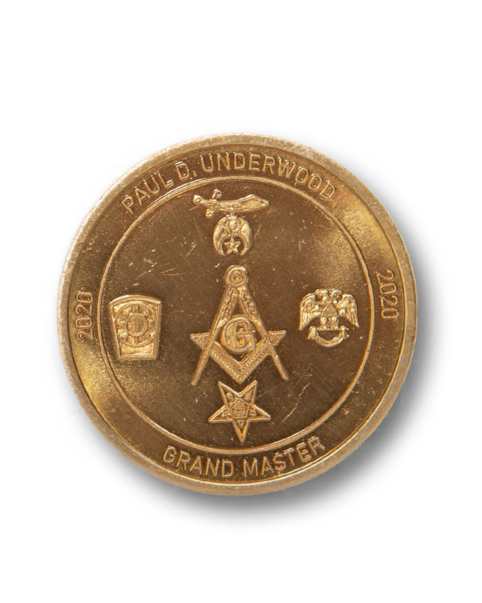 2020 Paul Underwood Challenge Coin