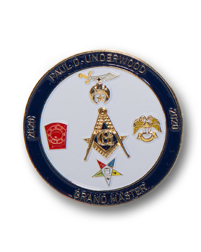 2020 Paul Underwood Challenge Coin