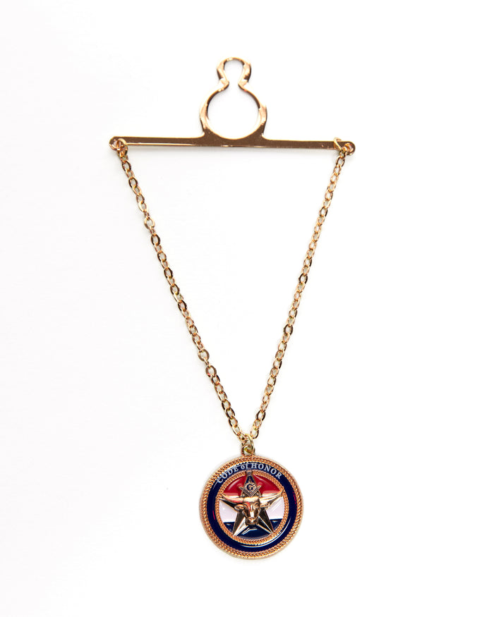 2023 G. Clay Smith Button Hook Tie Chain with Charm