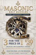 3 for 1 buckles