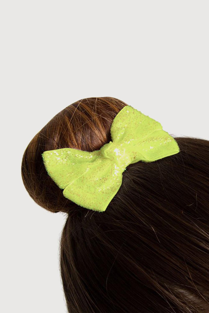 30094 - Glittered Ribbon Hair Bow