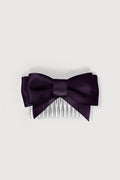 30142 - Haircomb Wide Satin Bows