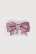 30142 - Haircomb Wide Satin Bows