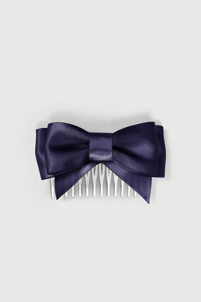 30142 - Haircomb Wide Satin Bows