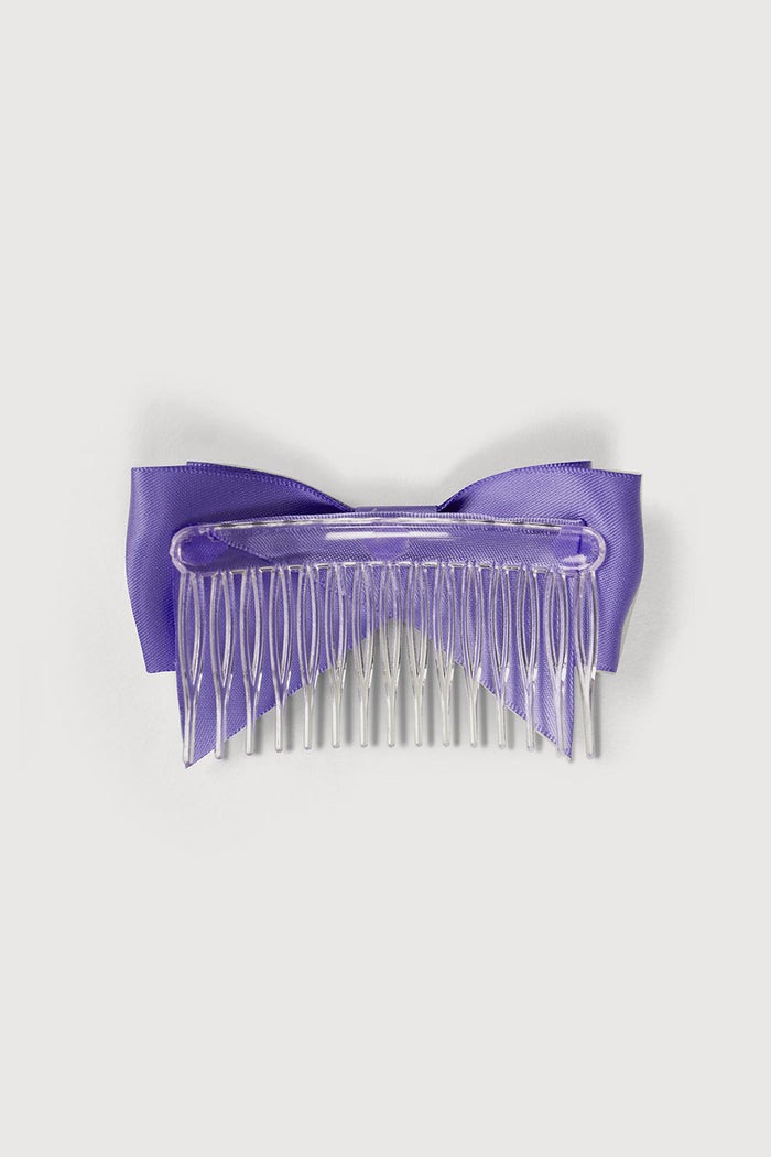 30142 - Haircomb Wide Satin Bows