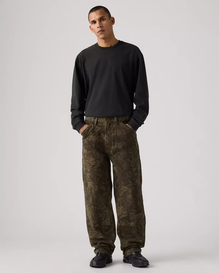 568 Loose Straight Double Knee - Raleigh Camo Dark Olive
