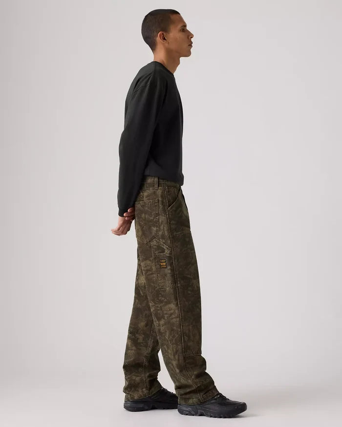 568 Loose Straight Double Knee - Raleigh Camo Dark Olive