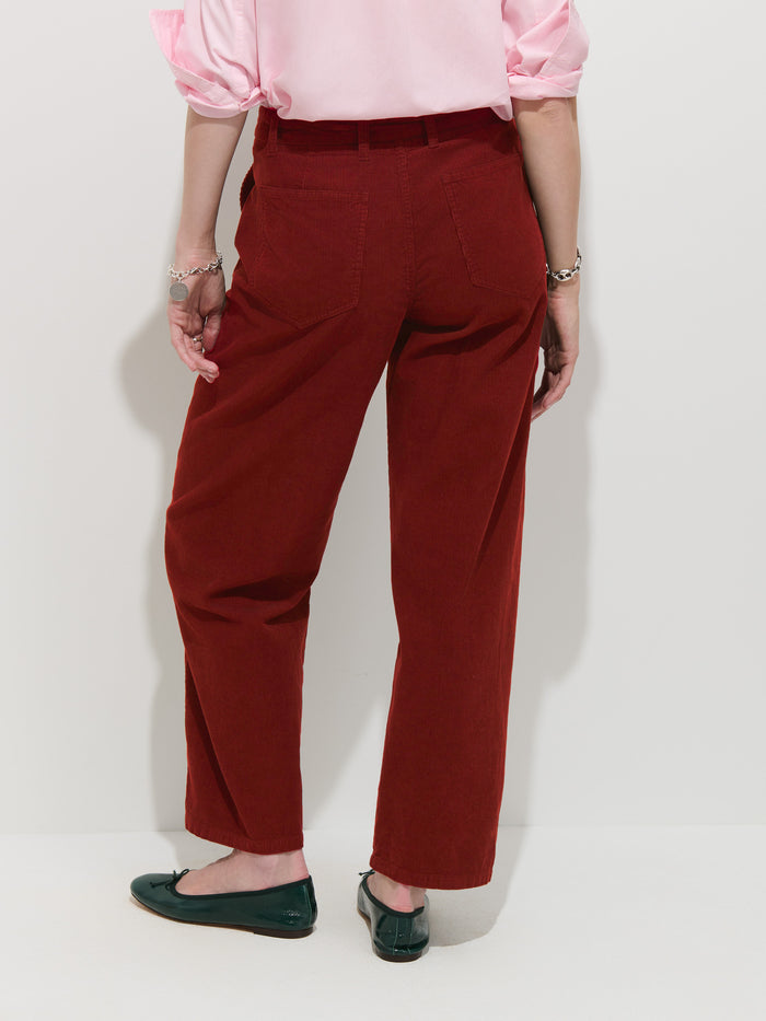 9th Street Pant- Brandy Brown