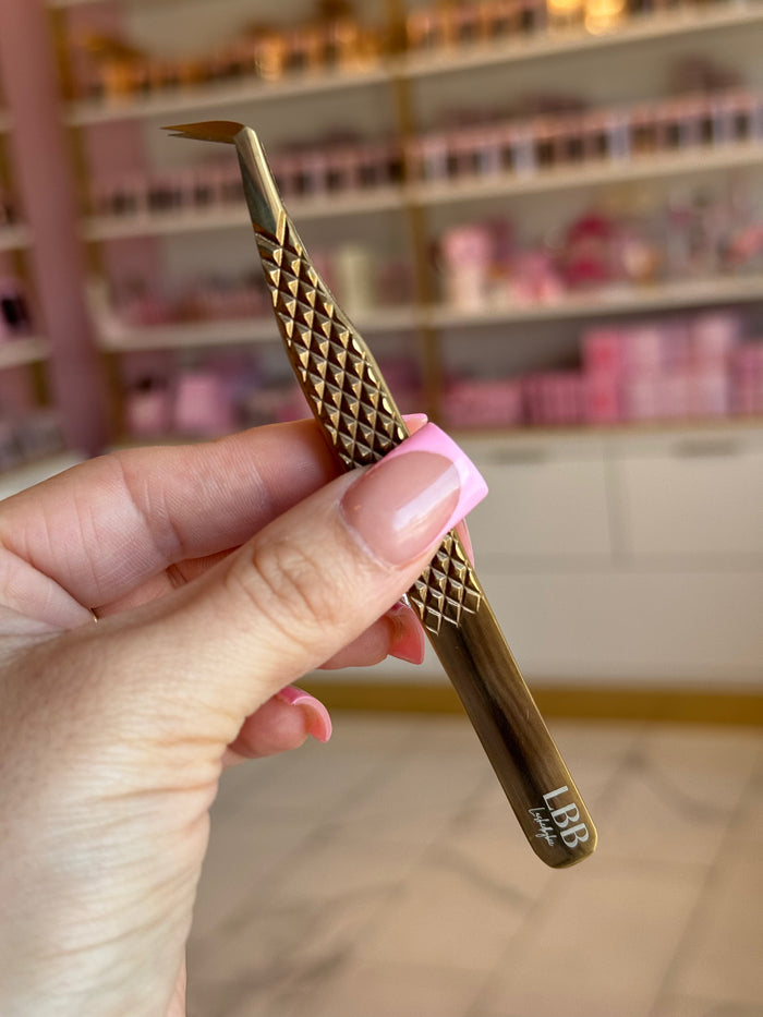 LBB Copper Gold Tweezers