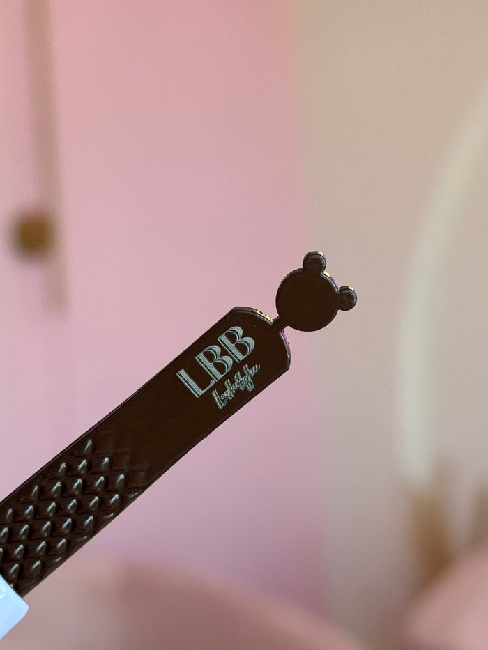 Dark Brown Teddy 90 degree tweezer