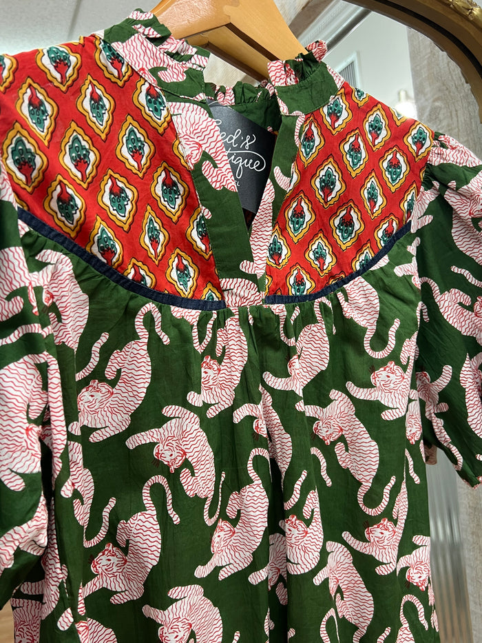 Jungle Babe Tiger Print Top