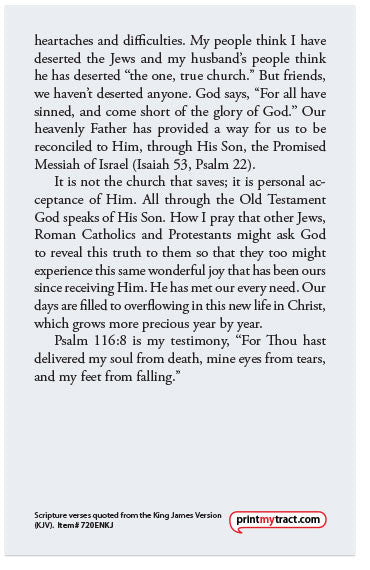A Jewess Who Found Joy (KJV)