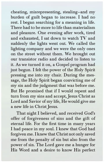 A Roman Catholic Who Found Life (KJV)