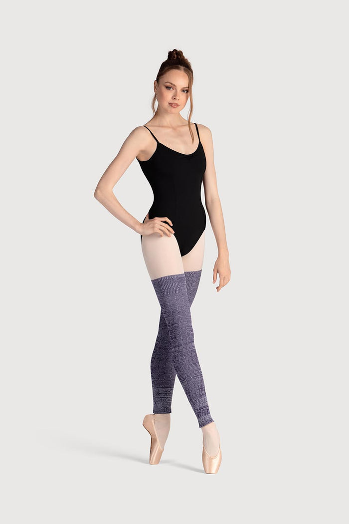 A0109 - Bloch X Knit Long Ribbed Legwarmers
