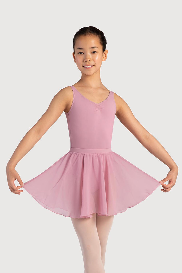 A0305G - Bloch Chayanne Chiffon Short Circle Girls Skirt