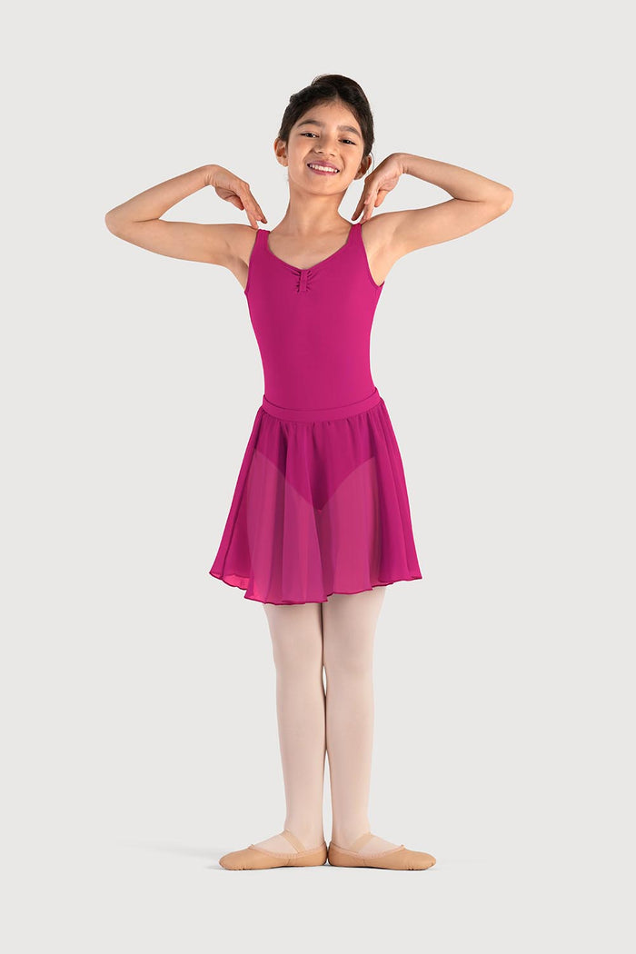 A0305G - Bloch Chayanne Chiffon Short Circle Girls Skirt