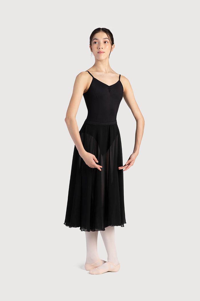 A0321L - Bloch Cambria Full Circle Chiffon Womens Skirt