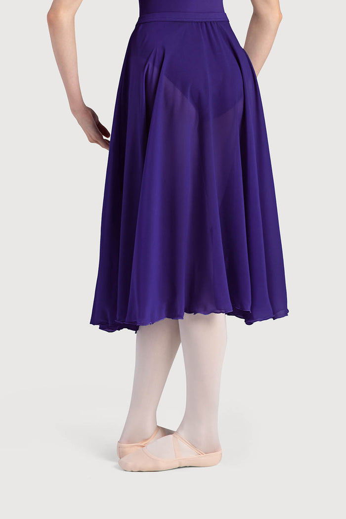 A0321L - Bloch Cambria Full Circle Chiffon Womens Skirt