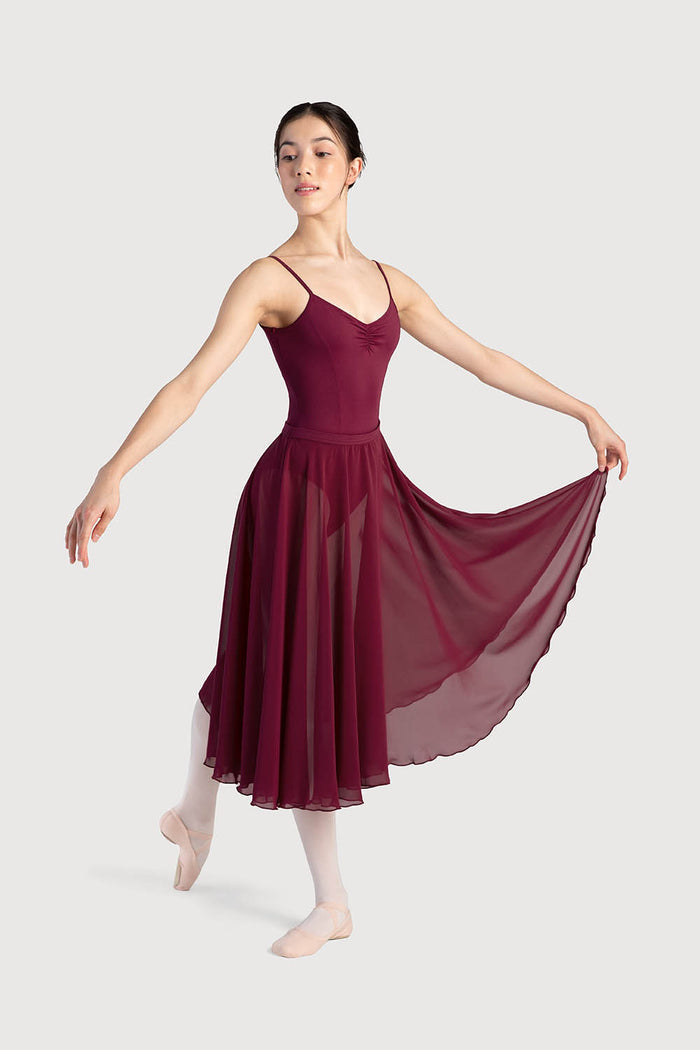 A0321L - Bloch Cambria Full Circle Chiffon Womens Skirt