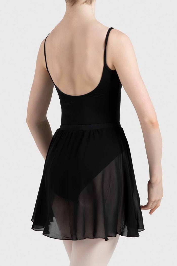 A0362L - Bloch Chezanne Womens Chiffon Mock Wrap Skirt