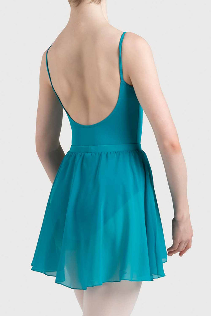 A0362L - Bloch Chezanne Womens Chiffon Mock Wrap Skirt