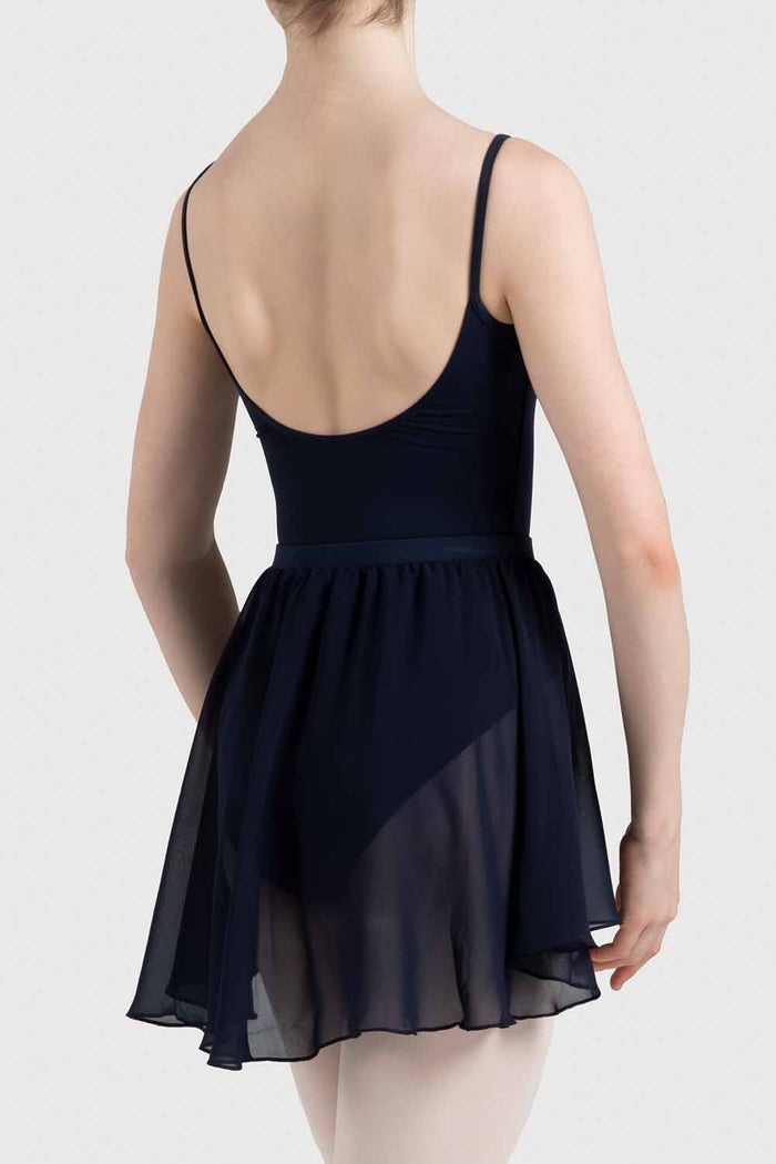 A0362L - Bloch Chezanne Womens Chiffon Mock Wrap Skirt