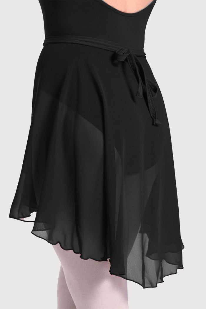 A0388L - Bloch Repertoire Asymmetrical Womens Wrap Skirt