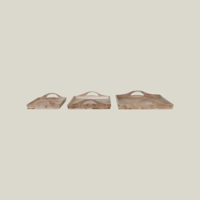 Acacia Tray With Handles