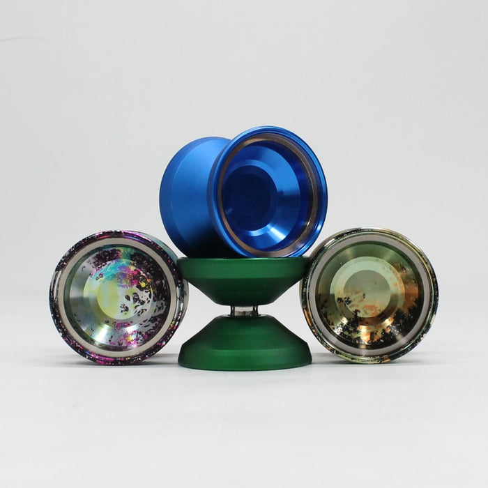 Ace Yo Universal Gravitation Yo-Yo - 7075 Aluminum with Stainless Steel Rings Premium Bi-Metal YoYo — view 3