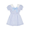 Adele Girl Blue Stripes Sailor 2-Pc Set