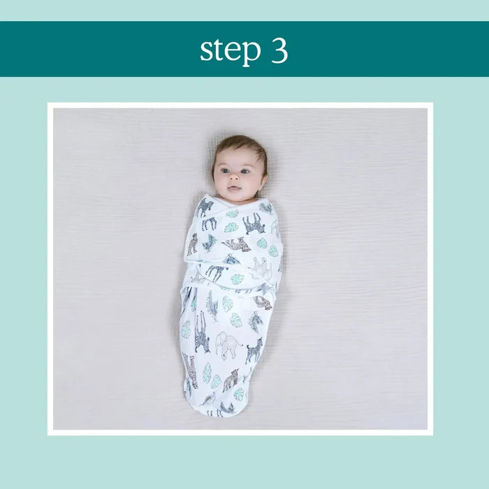 Aden & Anais - Essentials Wrap Swaddle Set (3 pk) - Keep Rising-2-in-1 Swaddles-0-3M-Posh Baby