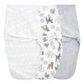 Aden & Anais - Essentials Wrap Swaddle Set (3 pk) - Toile-2-in-1 Swaddles-0-3M-Posh Baby
