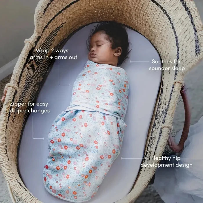 Aden & Anais - Essentials Wrap Swaddle Set (3 pk) - Toile-2-in-1 Swaddles-0-3M-Posh Baby