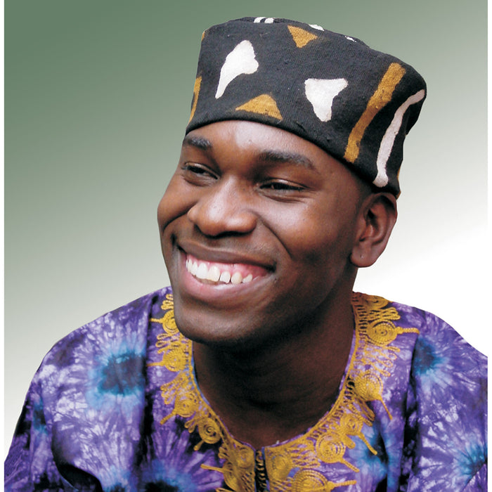 African Mud Cloth Kufi (Hat)