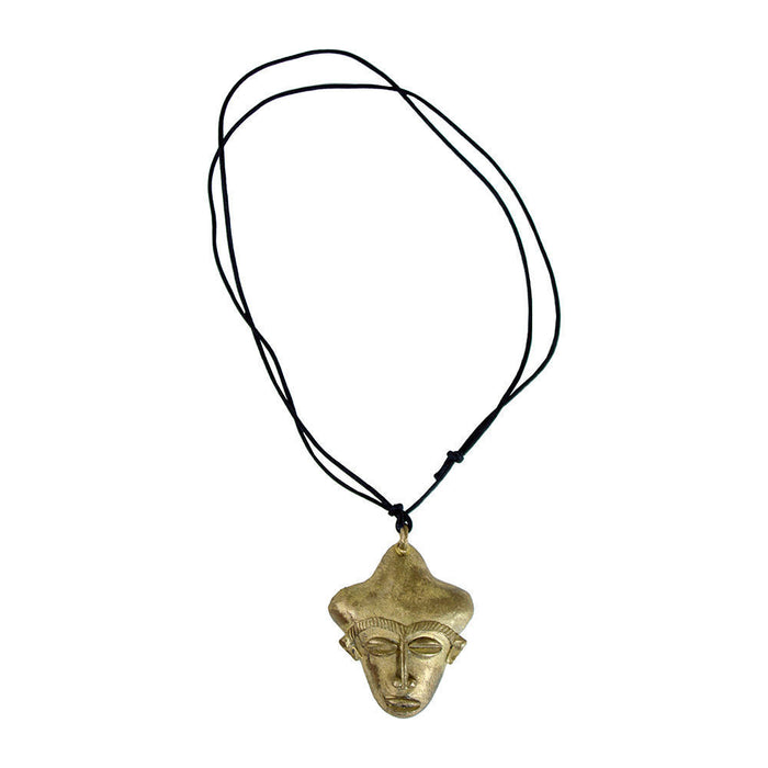 African Necklace. Brass (Free Shipping)