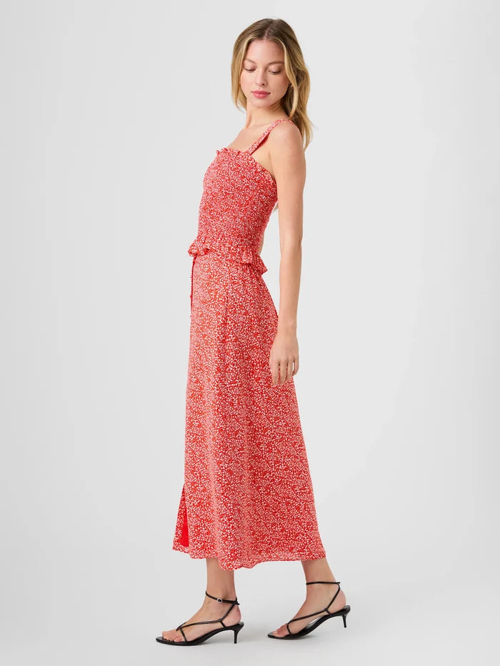Agnes Crepe Floral Midi Skirt - Madison's Niche