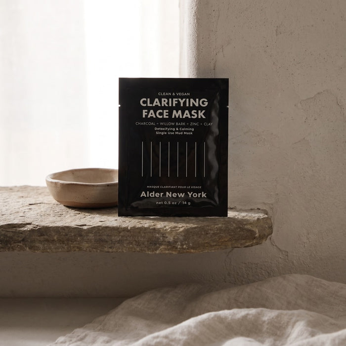 Alder Face Mask, Clarifying, styled at home