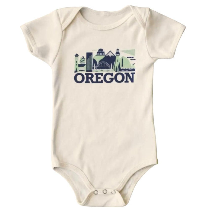 All Good Living - Short Sleeve Bodysuit - Oregon