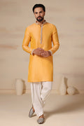 Amber Pearl Placket Kurta