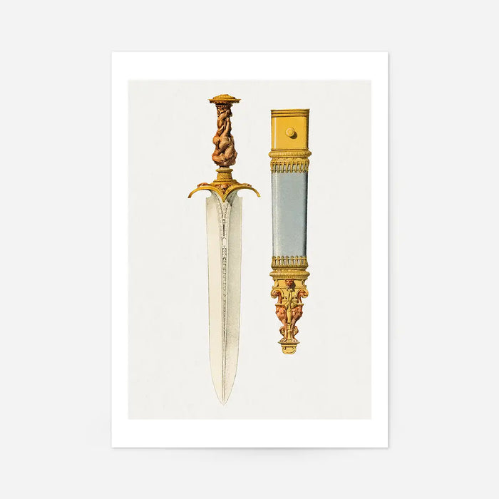 Ancient Dagger Illustration 3