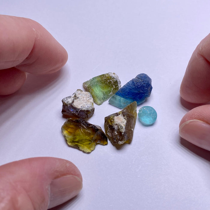 Ancient Roman Glass - Mount Carmel, Israel