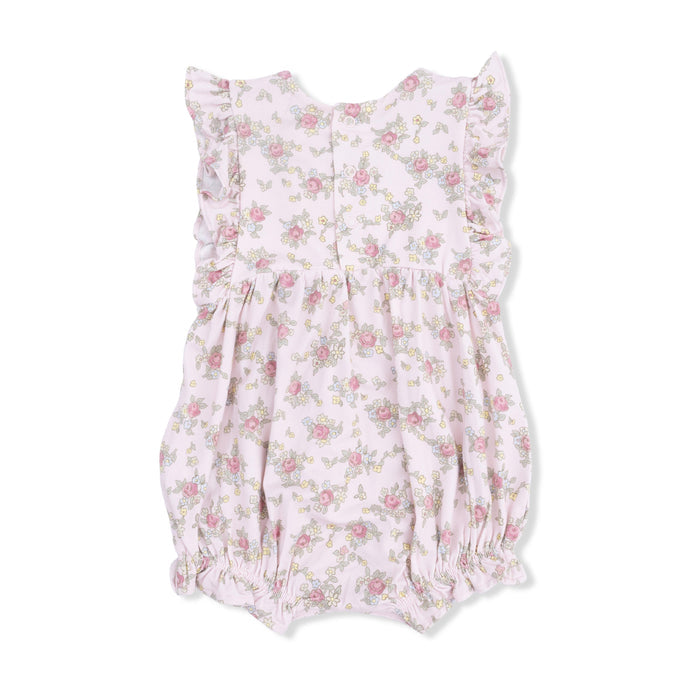 Angel Dear - Ruffle Short Sleeve Romper - Edith's Garden-Footies + Rompers (Fashion)-0-3M-Posh Baby