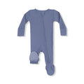 Angel Dear - Two-Way Waffle Knit Zipper Footie - Wild Wind-Footies + Rompers (Basic)-Newborn-Posh Baby