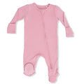 Angel Dear - Two-Way Zipper Footie - Rose Pink-Footies + Rompers (Basic)-Newborn-Posh Baby