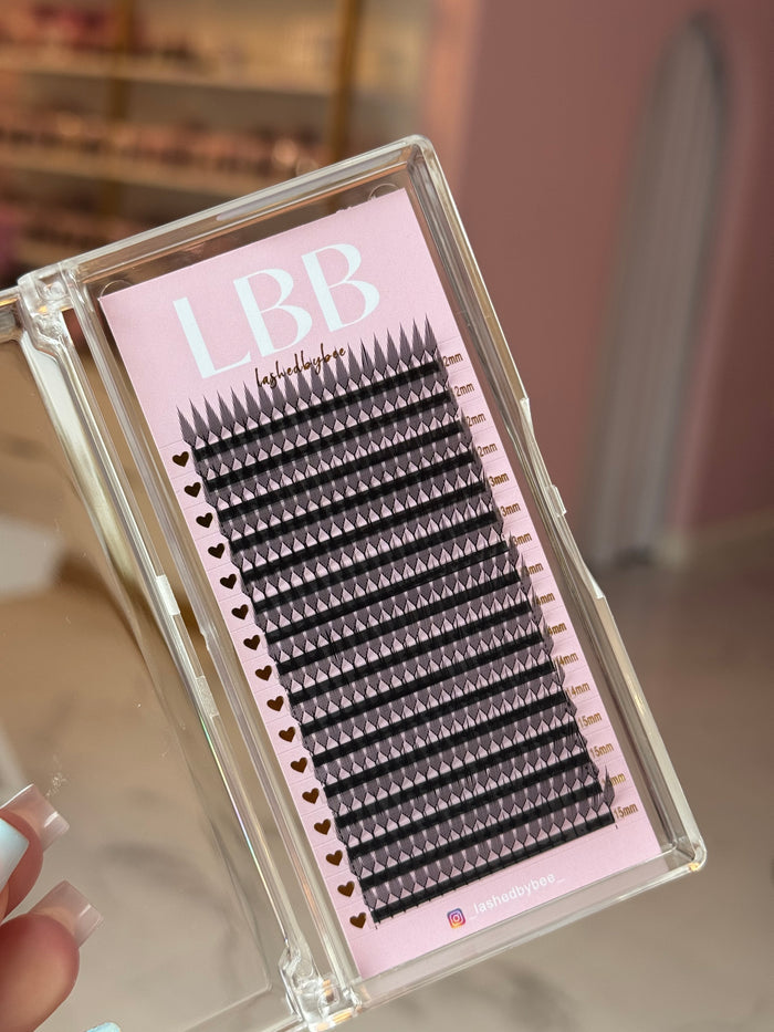 Anime lash tray L curl