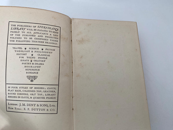Antique Book, Gulliver's Travels by Jonathan Swift, 1906 Edition at Duckwells